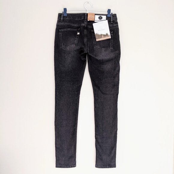 NWT MUD Jeans Sustainable Ethical Denim Skinny Lilly in Stone Black Wash - Picture 6 of 12